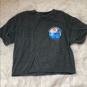 Brandy Melville golden coast graphic T-shirt